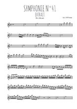 Symphonie N°41, extrait